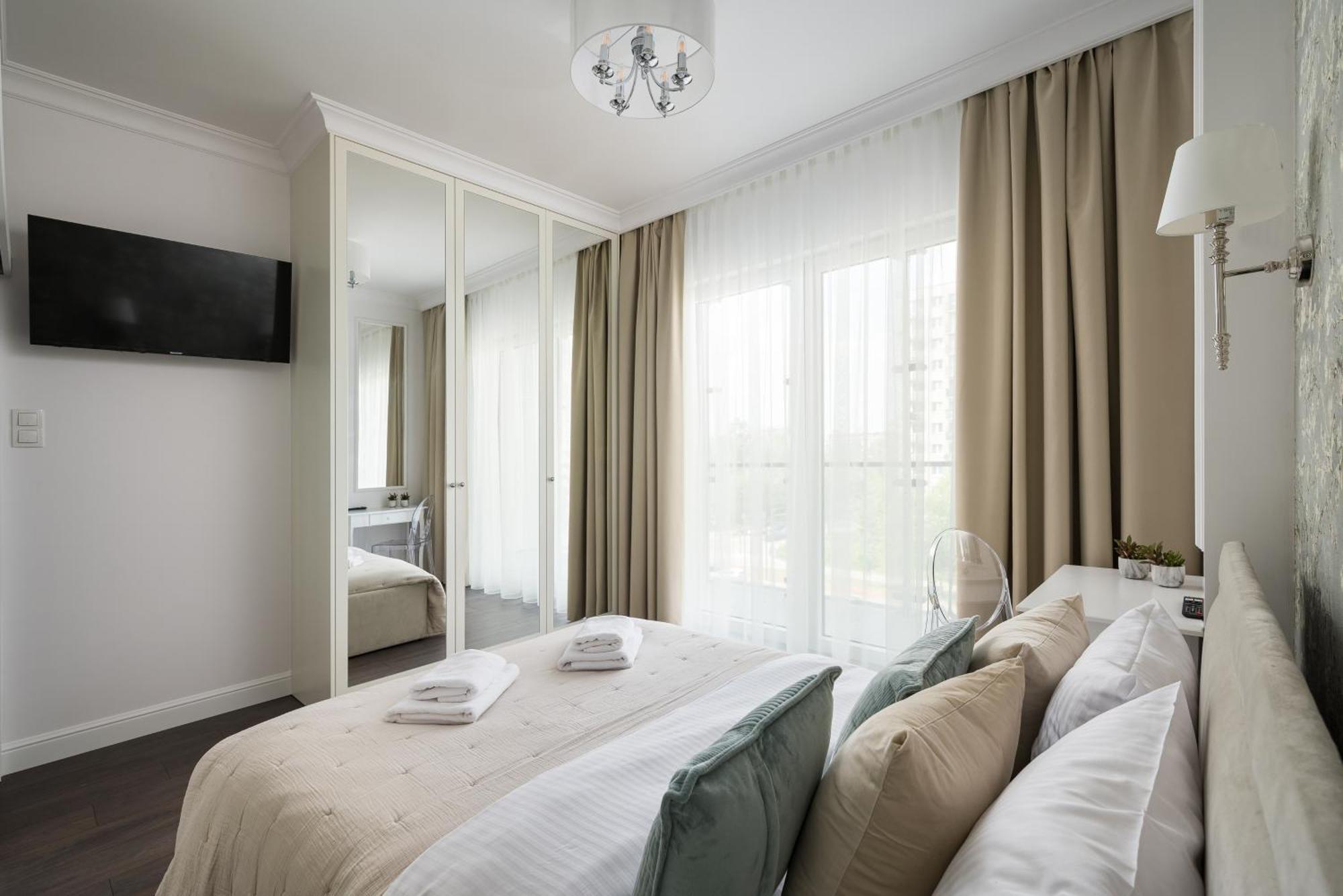 ורשה Bright Crystal Premium Apartment מראה חיצוני תמונה
