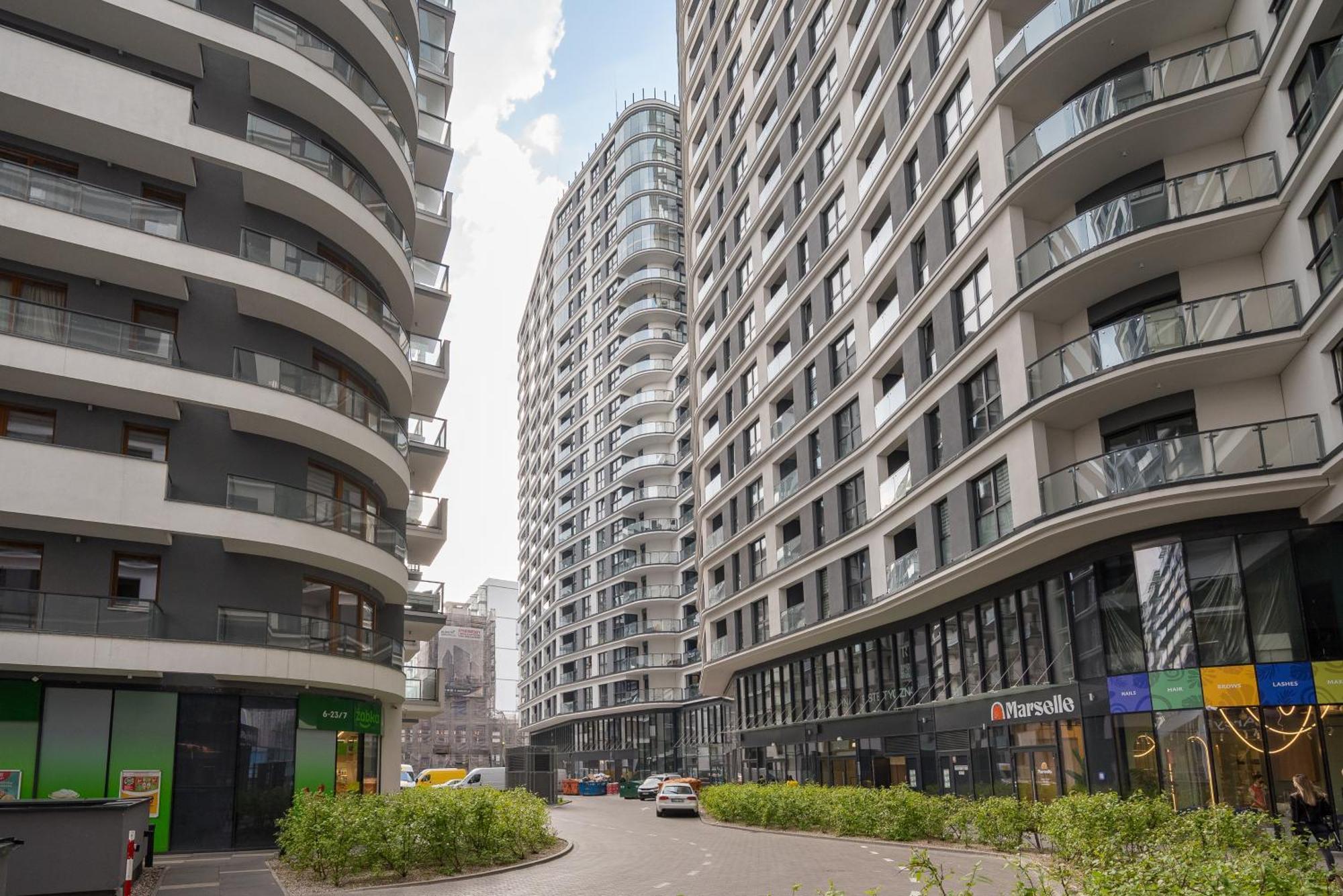 ורשה Bright Crystal Premium Apartment מראה חיצוני תמונה